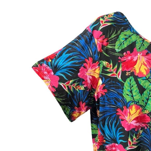 Bobbie Brooks Dress Tropical Hawaiian Pullover Vacationcore Women Plus SIze 2X - Picture 3 of 7